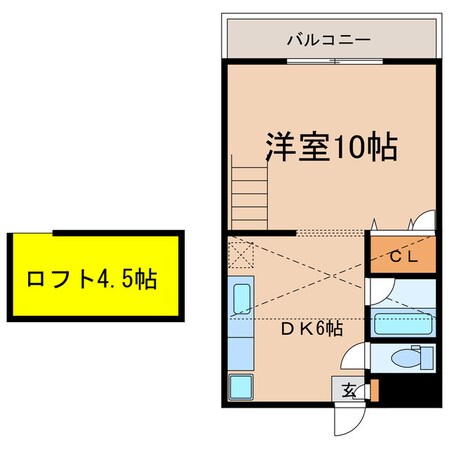 グリーンハイツＫＡＮＯＹＡ　Ⅱの物件間取画像